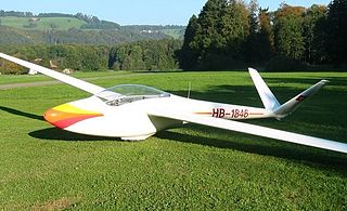 Start + Flug H-101 German single-seat aerobatic glider, 1970
