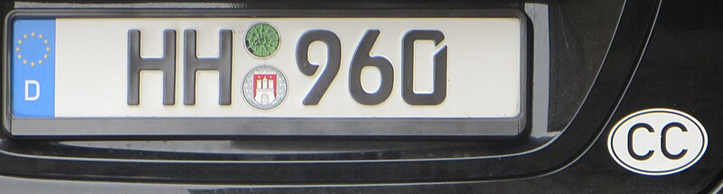 File:Hamburg CC Diplomatic license plate.jpg