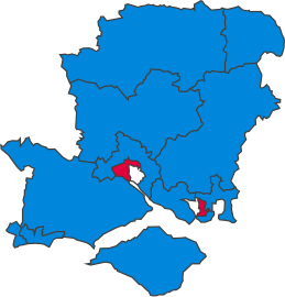 HampshireParliamentaryConstituency1966Results.svg