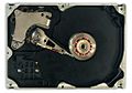 A dismantled 10GB Quantum Fireball hard drive