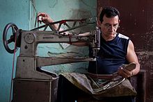 A Cuban shoemaker in Old Havana Havana - Cuba - 2756.jpg