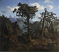 Hertervig Gamle furutrær (Old pine trees) 1865