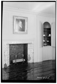 Dining room fireplace Historic American Buildings Survey, Arnold Moses, Photographer, March 29, 1937, DINING ROOM FIRE PLACE. - Frederick Van Cortlandt Mansion, Broadway and Two-hundred-forty-second HABS NY,3-BRONX,5-7.tif