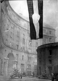 Hole in flag - Budapest 1956.jpg