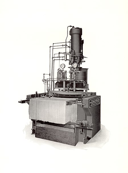 Hydraulic Spaghetti Press with Automatic Spreader built by Consolidated Macaroni Machine Corporation 001.jpg
