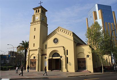 Cómo llegar a Catedral Castrense De Chile en transporte público - Sobre el lugar