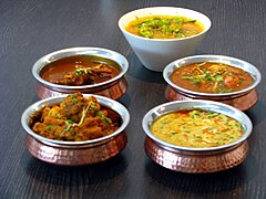 Different varieties of sabji