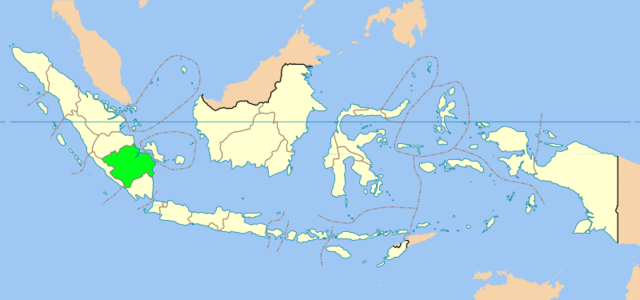 Pernahé Sumatra Kidul ing Indonésia