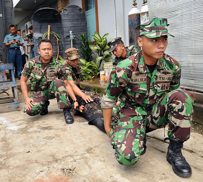 File:Indonesian sailors participate in a mass casualty training scenario as part of exercise Cooperation Afloat Readiness and Training (CARAT) Indonesia 2013 in Jakarta, Indonesia, May 24, 2013 130524-N-NX489-076.jpg