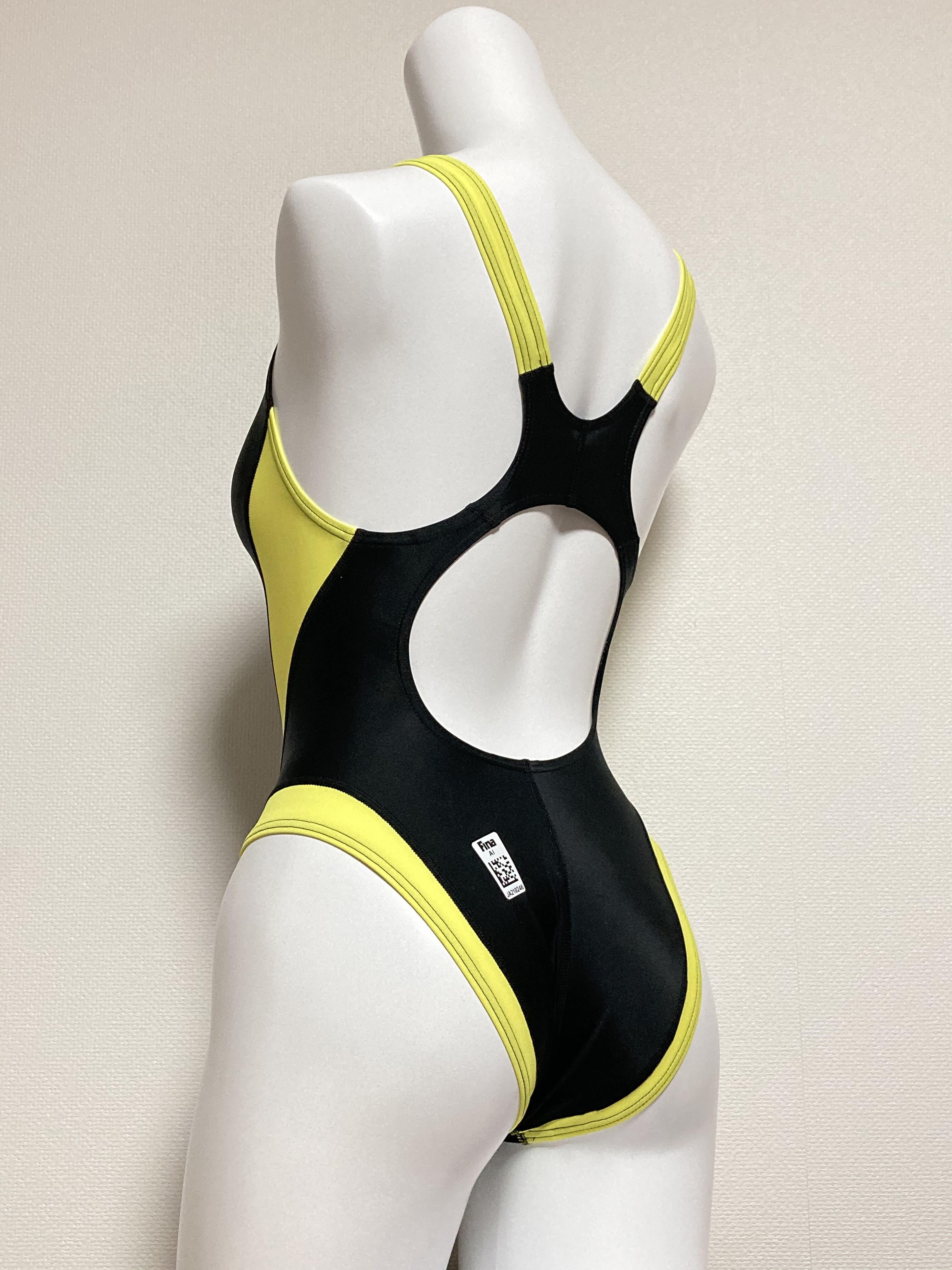 File Jaked J Elastico Women S One Piece Sport Swimwear Yellow 4 Jpg Wikimedia Commons