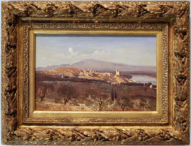 File:Jean-baptiste-camille corot, villeneuve-les-avignon, 1836.jpg