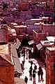 Jerusalem-Mauerrundgang-38-vom Damaskustor-Strasse zum Tor-1985-gje.jpg