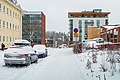 Junailijankatu street in Riihimäki, Finland, 2022 January.jpg
