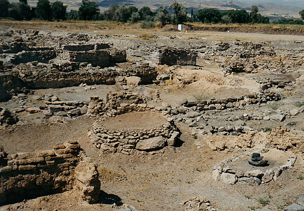 The ruins of the Old Assyrian trading colony at Kültepe