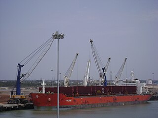 <span class="mw-page-title-main">Karaikal Port</span> Private port in Karaikal, Puducherry, India