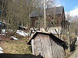 Čeština: Dům v Karlově. Okres Jablonec nad Nisou, Česká republika.