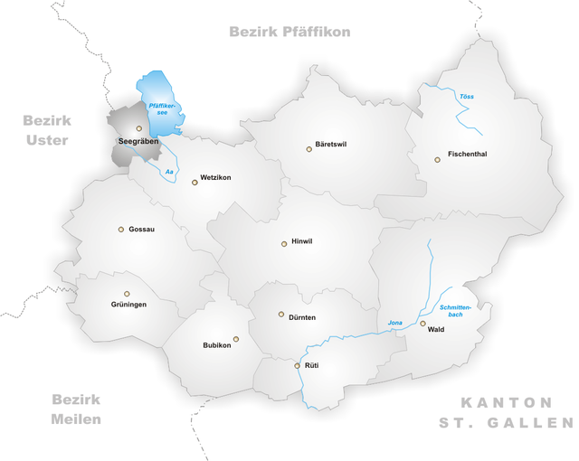 Seegräben - Localizazion