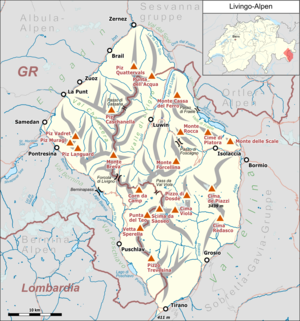 Lago di Livigno (Livigno-Alpen)