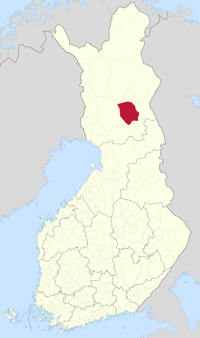 Poziția localității Kemijärvi