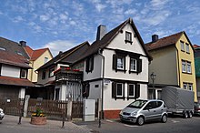 Das einzige Haus, das den Brand von 1622 überstand