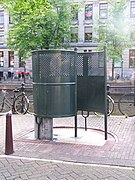 A plaskrul [nl] in Amsterdam