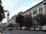 A Bel-Magyar (Kossuth Lajos) utca látképe