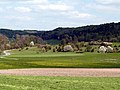 Blick von der Anhöhe oberhalb von Weipertshofen