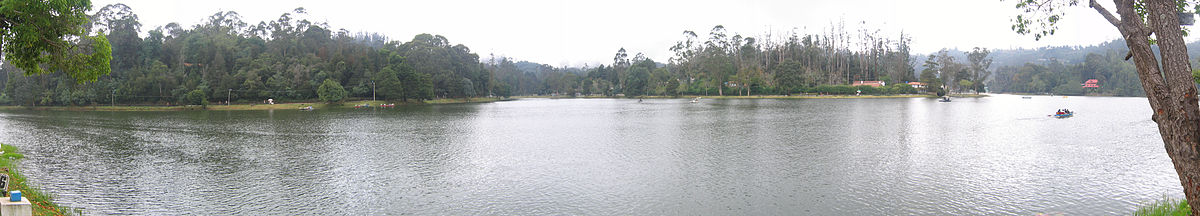 View of the lake