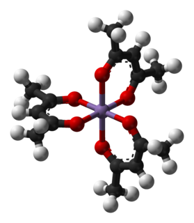 Chromium(III) acetylacetonate Chemical compound