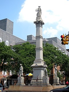 Soldiers and Sailors Monument (Lancaster, Pennsylvania) United States historic place