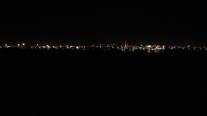 File:Las Vegas Skyline from the Northeast February 2013.jpg