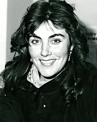 Laura Branigan topped the chart for a single week in November with her version of "Gloria". Laura Branigan c. 1982.jpg