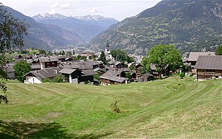 Termen Place in Valais, Switzerland