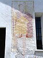 Affresco della Chiesa di San Giovanni al Piano, Lerma, Piemonte, Italia