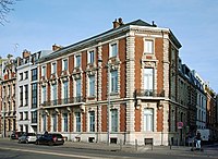 Immeuble néoclassique, square Daubenton et rue Macquart à Lille