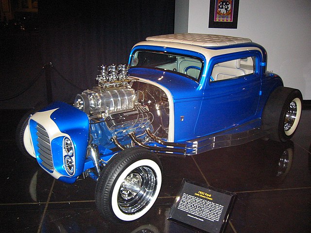 The 1932 Ford that appeared on the cover to the Beach Boys' album, Little Deuce Coupe from 1963