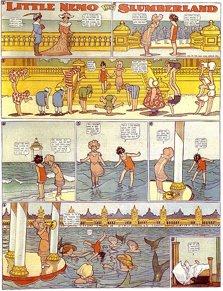 Little Nemo, August 19, 1906 strip