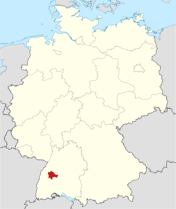 Quartier de Freudenstadt - Localisation