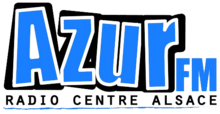 Det officielle logo for Azur FM -radio (siden 2011)