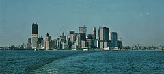 Image 14Manhattan skyline around 1970 (from History of New York City (1946–1977))