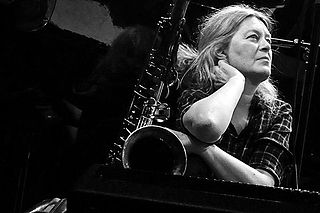 Lotte Anker Danish jazz saxophonist, and composer