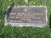 Louis Palma di Cesnola, U.S. Civil War, U.S. Army