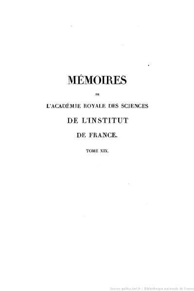 File:Mémoires de l’Académie des sciences, Tome 19.djvu