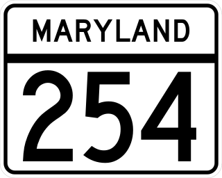 <span class="mw-page-title-main">Maryland Route 254</span>