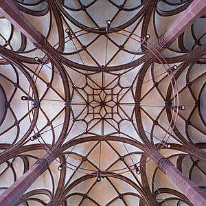 49. Platz: Martin Kraft mit Vierungsgewölbe der Bonifatiuskirche in Wiesbaden