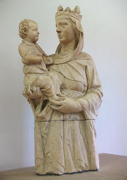 File:Madonna del colloquio, Giovanni Pisano, Museo dell'Opera del Duomo (Pisa).JPG