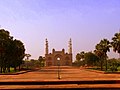 Main entrance of Akbar's Tomb complex from inside.