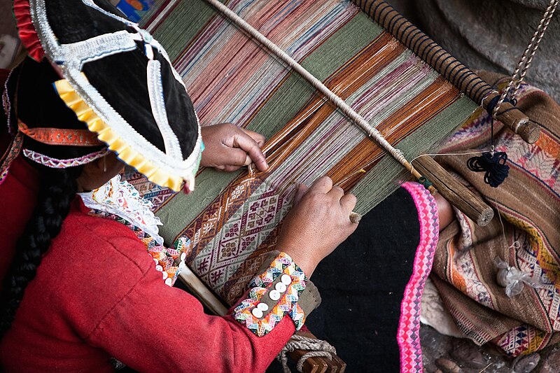 File:Making Peruvian Inca Textiles.jpg