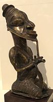 Male figure; late 19th-early 20th century; cast bronze; Honolulu Museum of Art (Hawaii, USA)