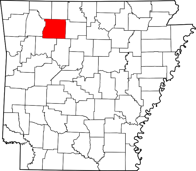 File Map Of Arkansas Highlighting Newton County Svg Wikimedia
